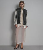 Millie Oversized Striped Racer Jacket