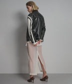 Millie Oversized Striped Racer Jacket