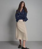 Madeline Suede Quilted Moto Jacket
