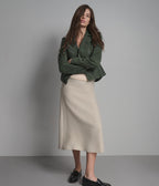 Madeline Suede Quilted Moto Jacket