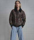 Everleigh Faux Fur Lined Bomber Jacket
