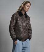 Everleigh Faux Fur Lined Bomber Jacket