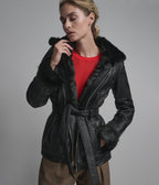 GENEVIEVE BELTED TRENCH JACKET