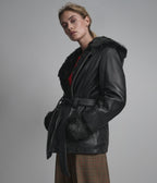 GENEVIEVE BELTED TRENCH JACKET