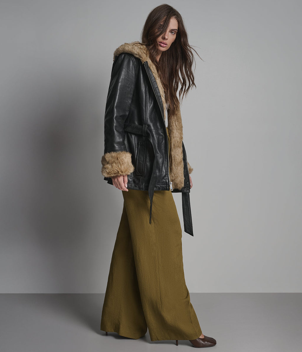 Genevieve Belted Trench Jacket