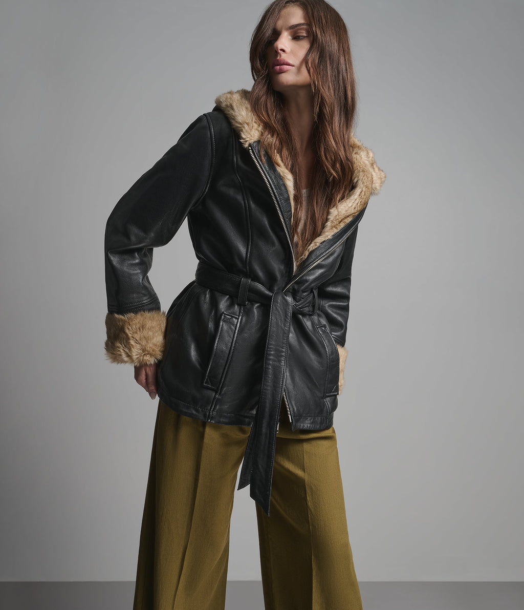 Genevieve Belted Trench Jacket