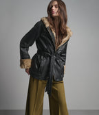 Genevieve Belted Trench Jacket