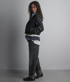 Belle Cropped Lightweight Hooded Jacket