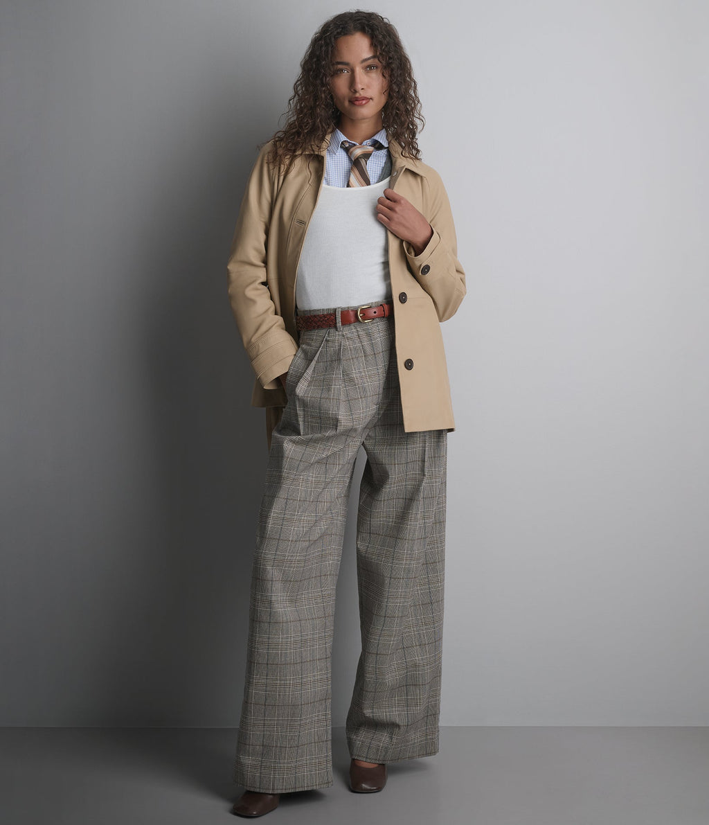 Iris Lightweight Short Trench Coat