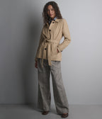 Iris Lightweight Short Trench Coat