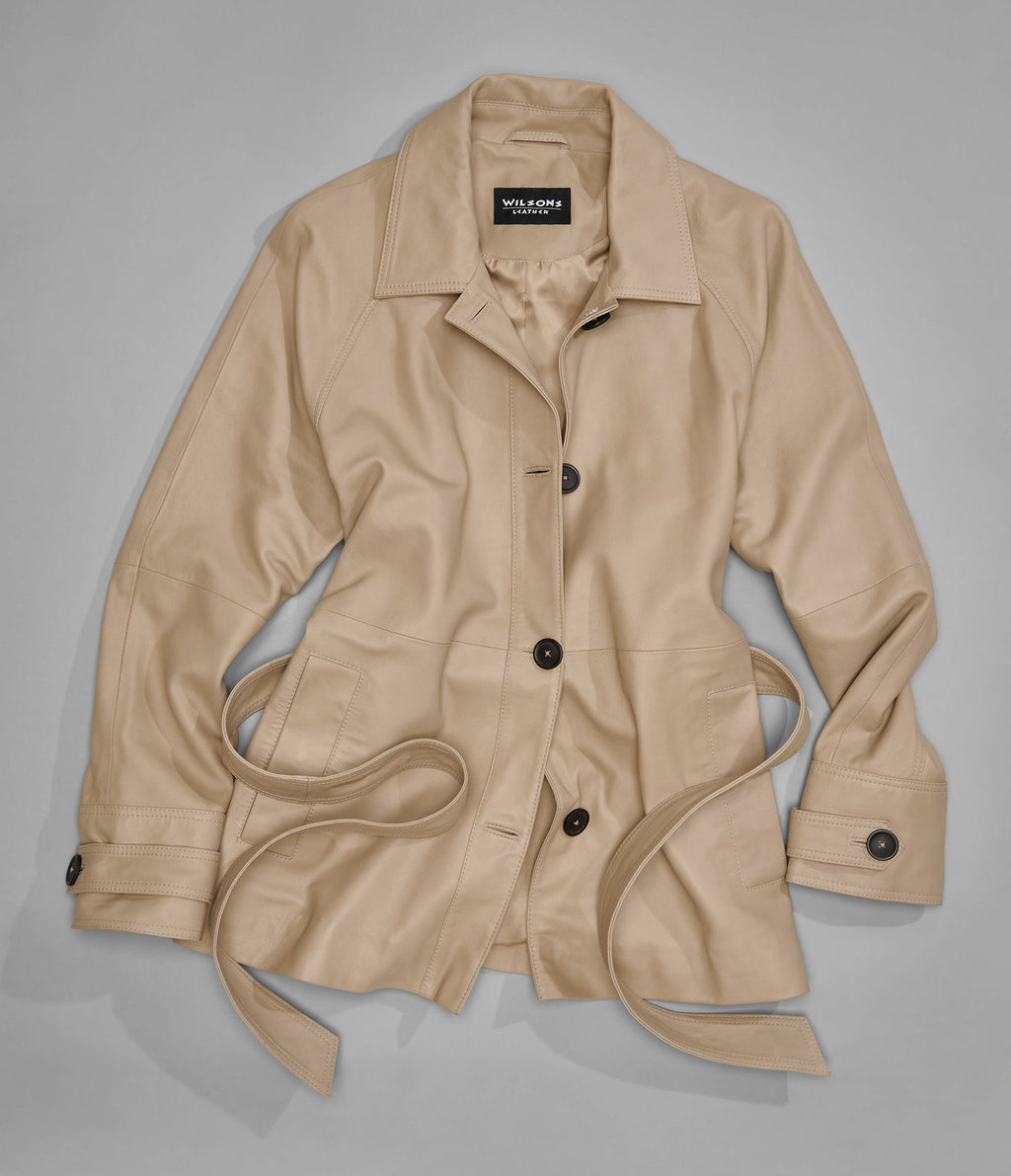 Iris Lightweight Short Trench Coat