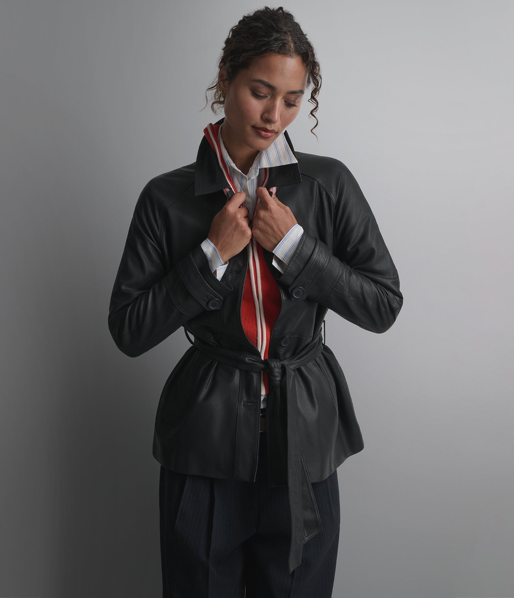 Iris Lightweight Short Trench Coat