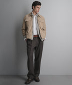 Banks Suede Zip Shirt Jacket