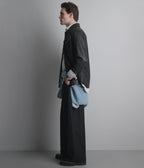Wren Lightweight Leather Snap Front Shirt Jacket