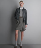 Addison Leather Denim Jacket