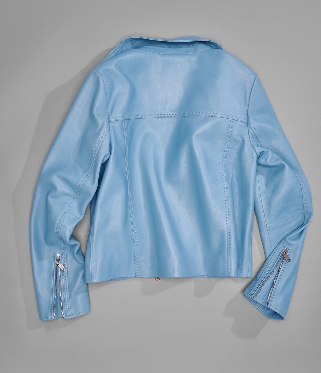 Justine Shirt Collar Zip Jacket