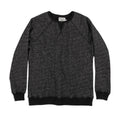 The Women's Apres Crewneck in Salt and Pepper Fleece — Sweater