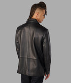 Dylan Genuine Leather Blazer Jacket