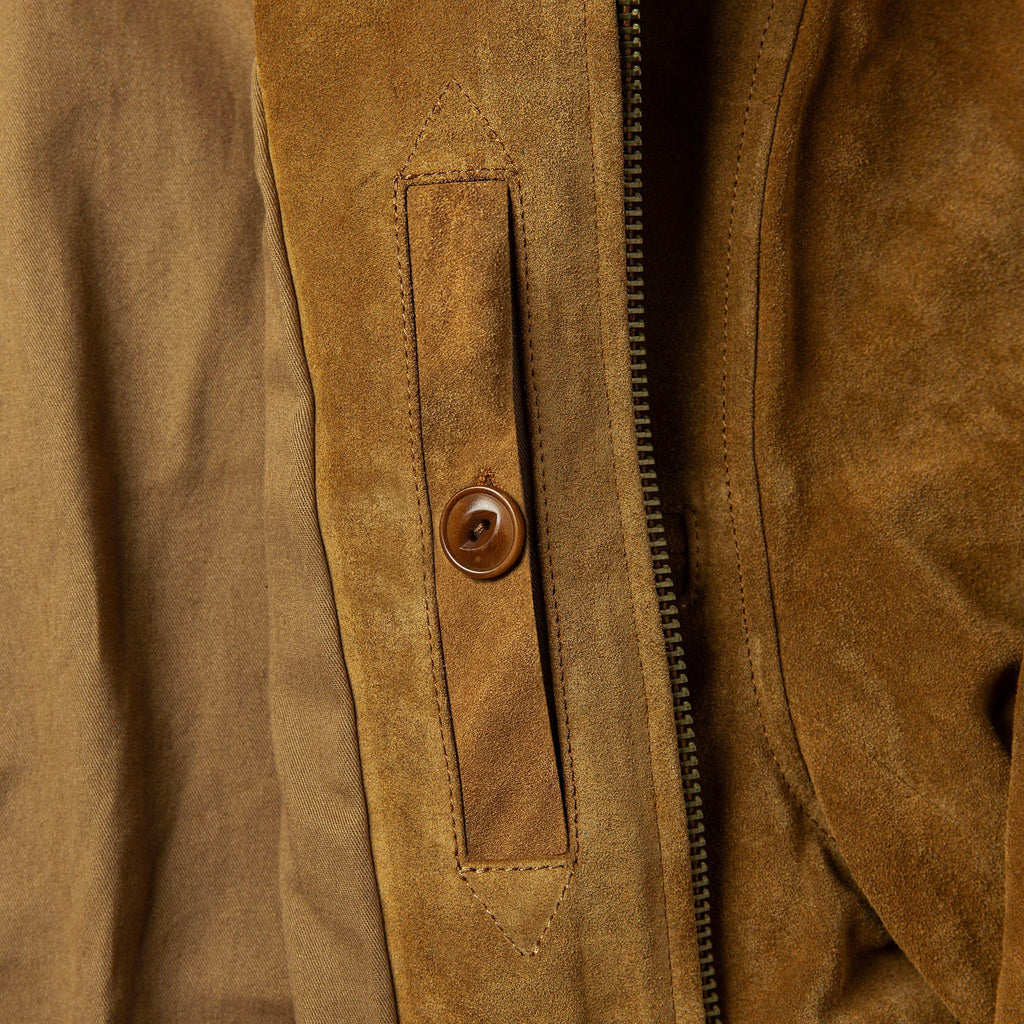 Men's The Wyatt Jacket in Cognac Suede