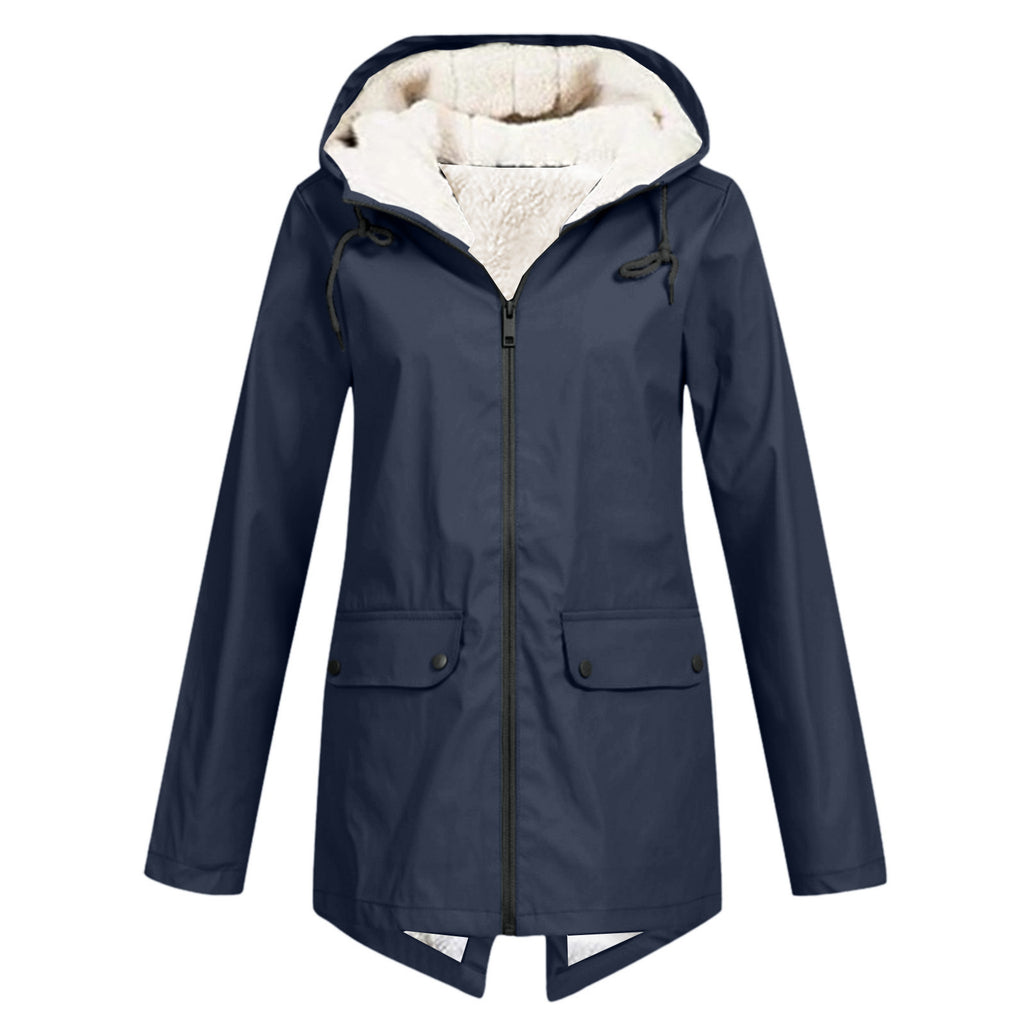 Women's Fleece-Lined Hooded Jacket