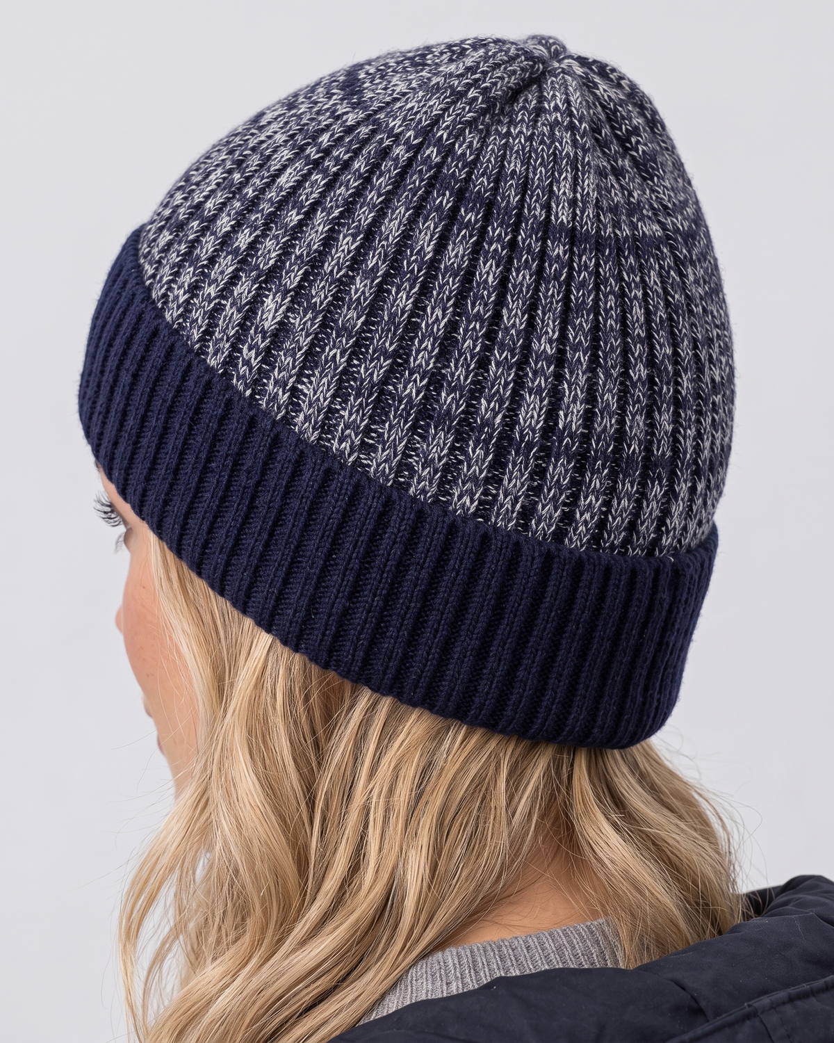 Women's Classic Fleece-Lined Knit Beanie — fit detail [wb-gender-final-50]