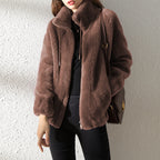 Women's Stand-Collar Fleece Jacket