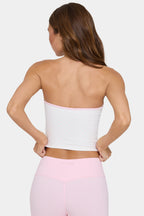 Women's Soft Active Bandeau Top in Cotton Candy — Activewear