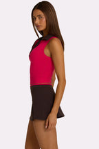 Women's Soft Active Mini Skort in Truffle — Skirt