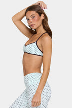 Women's Soft Active Low-Impact Sports Bra in Mint Chip — Activewear