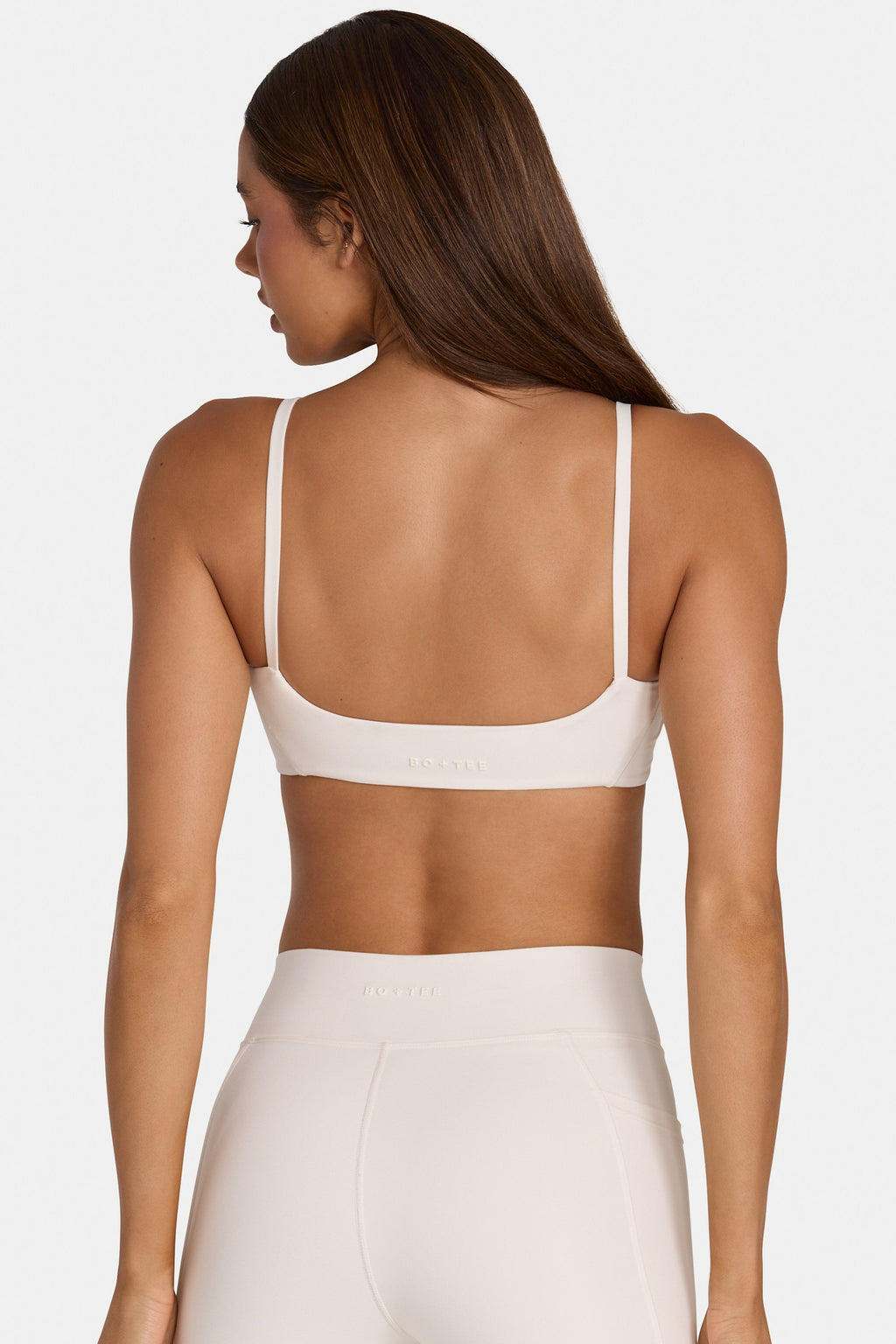 Women's Soft Active Low-Impact Sports Bra in Coconut — Activewear