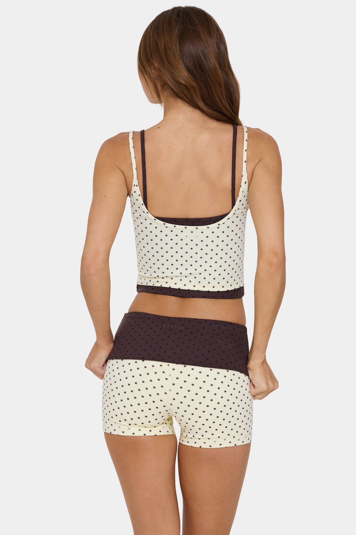 Women's Soft Active Double-Layer Tank Top in Cookie Butter — Activewear