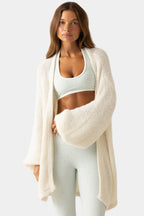Women's Soft Knit Cardigan in Coconut — Sweater