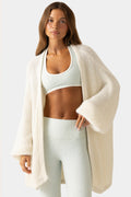Women's Soft Knit Cardigan in Coconut — Sweater