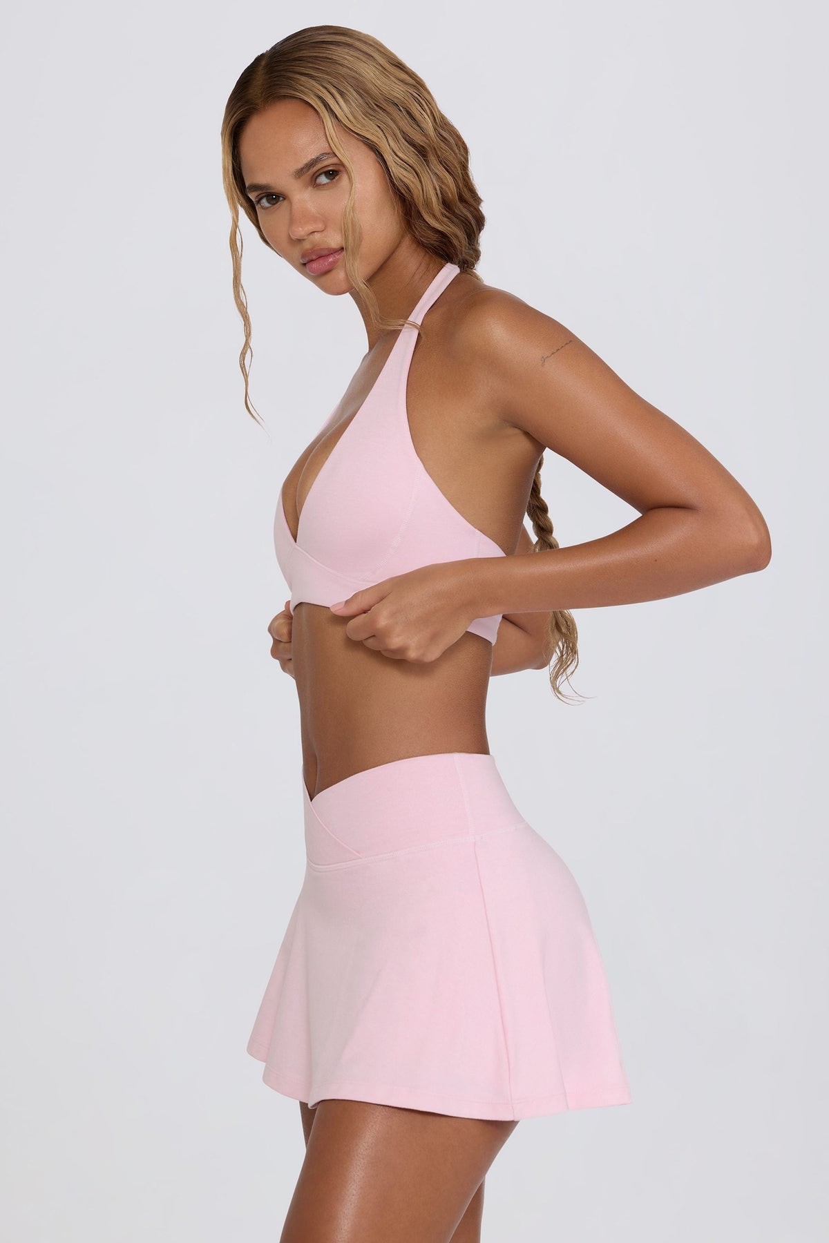 Women's Soft Active Mini Skort in Bloom — Skirt