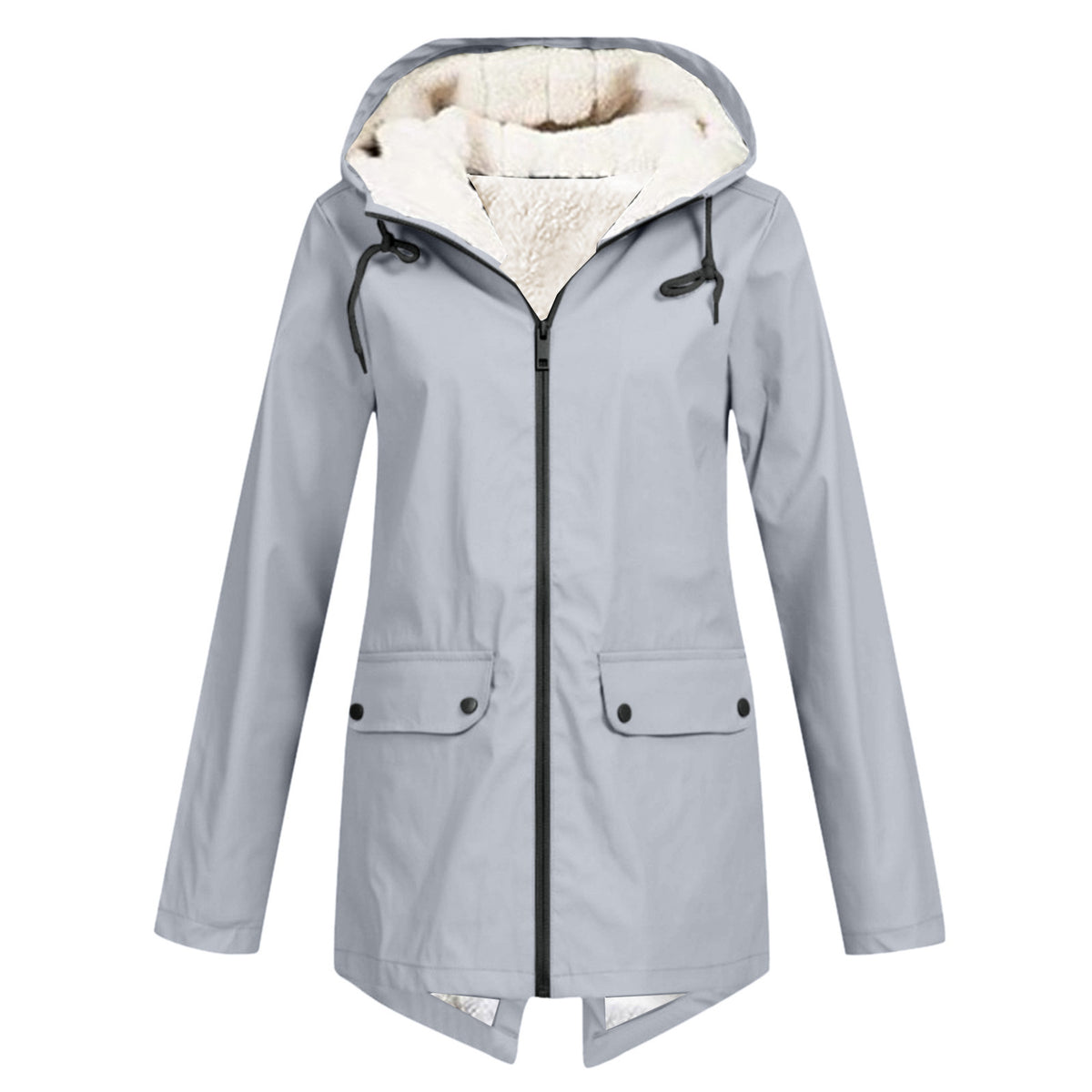 Women's Fleece-Lined Hooded Jacket