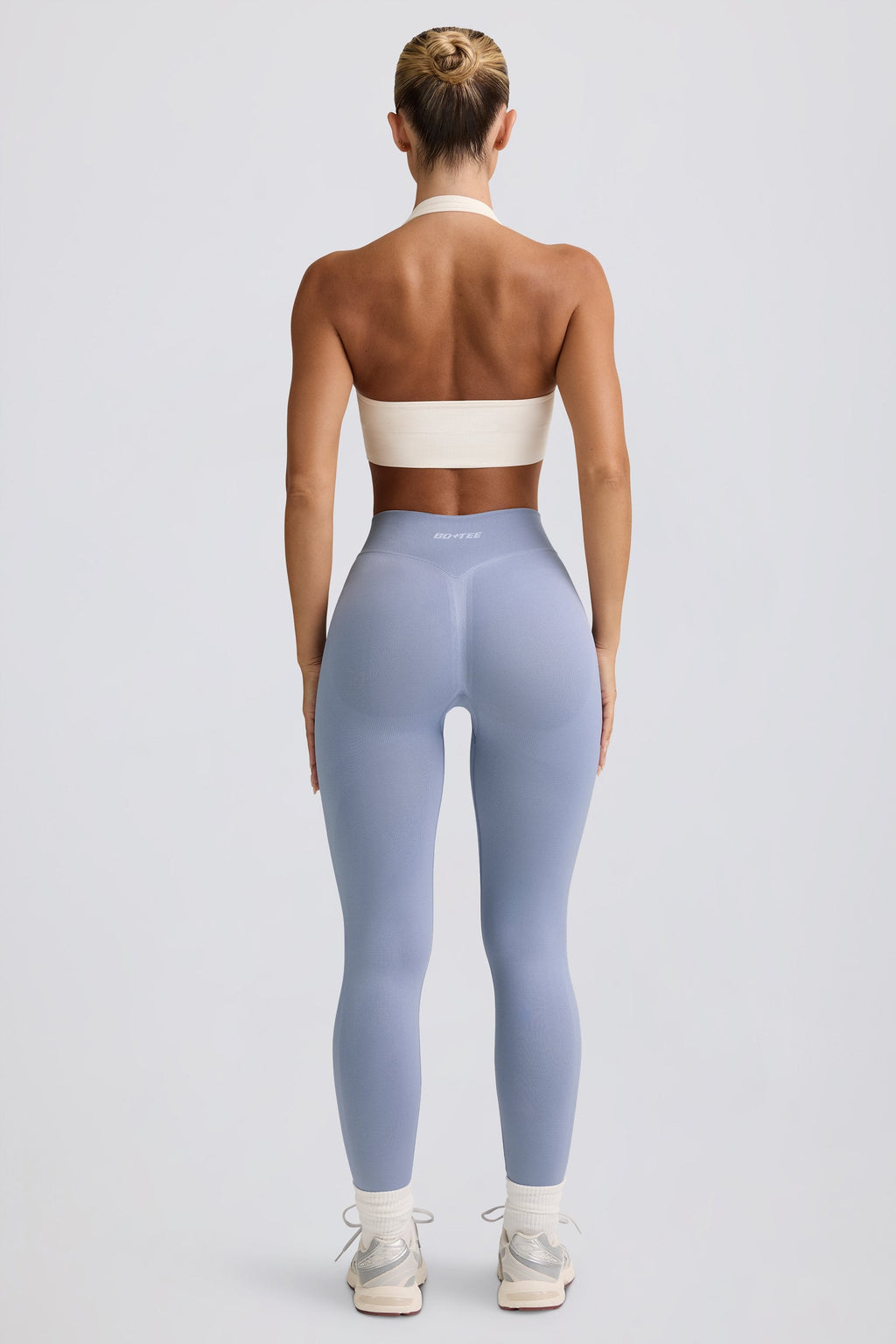 Women's Define Luxe High-Waist Leggings in Blue Grey — Activewear