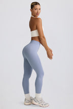 Women's Define Luxe High-Waist Leggings in Blue Grey — Activewear
