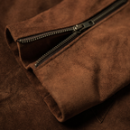 Men's The Moto Jacket in Tobacco Suede