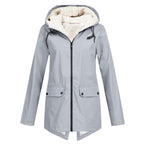 Women's Fleece-Lined Hooded Jacket