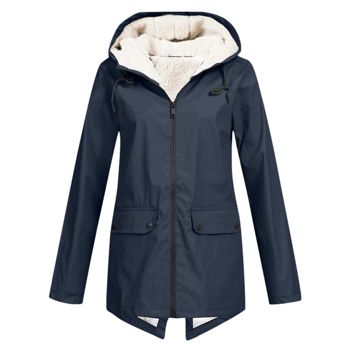 Women's Fleece-Lined Hooded Jacket