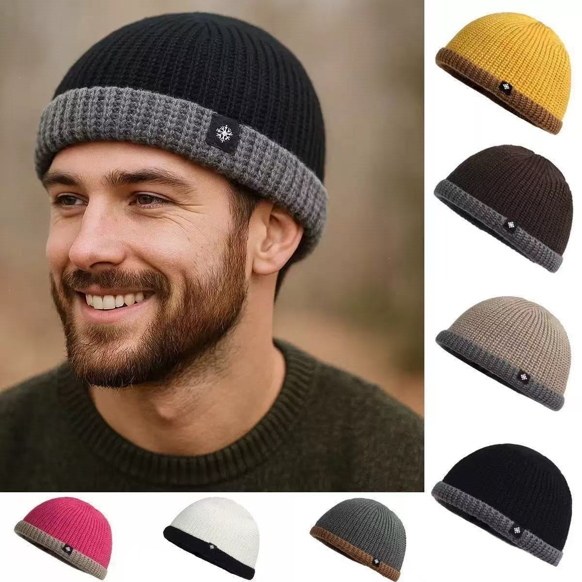 Men's Fleece-Lined Knit Beanie