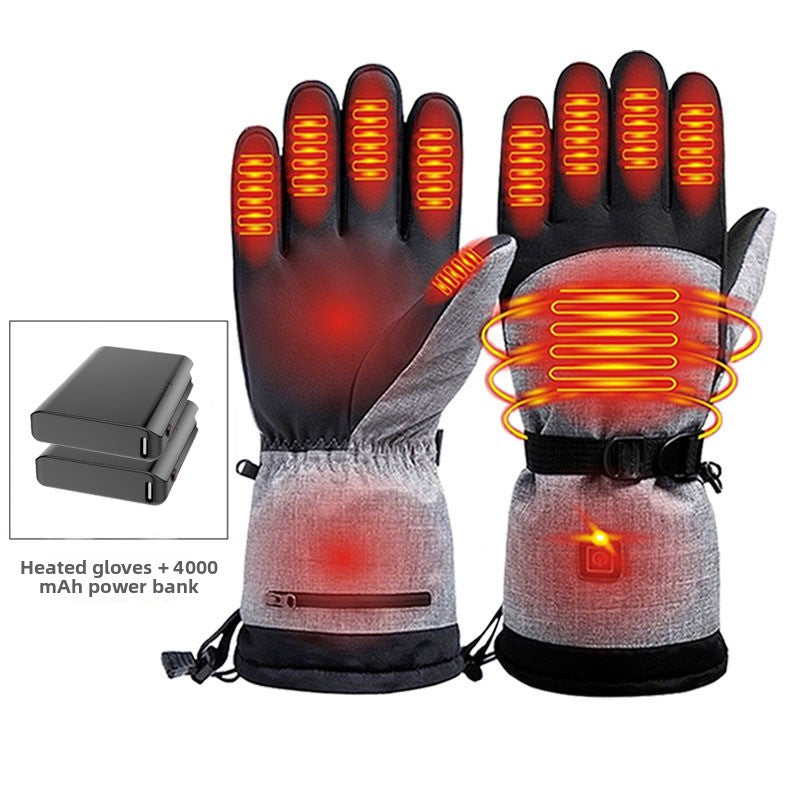 Electric Heated Winter Gloves