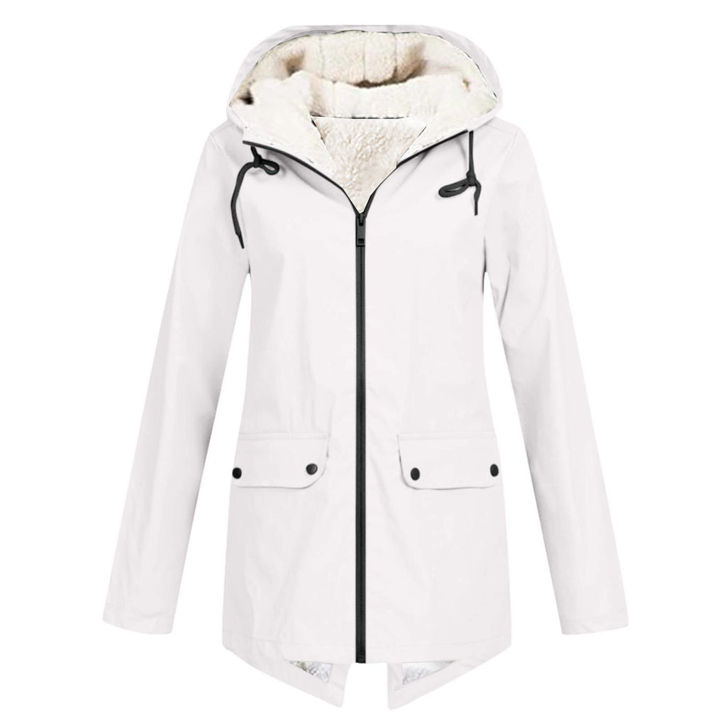 Women's Fleece-Lined Hooded Jacket