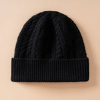 Thick-Knit Cashmere Beanie