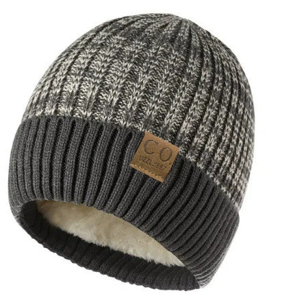 Classic Fleece-Lined Knit Beanie