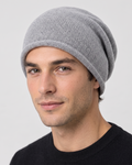 Men's Everyday Knit Beanie — Gray / 50 × 27 cm — hero — wb-gender-final-140