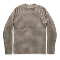 Men's The Fisherman Sweater in Natural Waffle