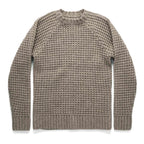 Men's The Fisherman Sweater in Natural Waffle