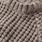 Men's The Fisherman Sweater in Natural Waffle