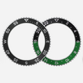 Watch Accessory - Green/Black GMT Bezel